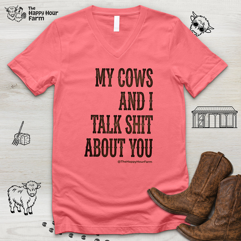 My Cows V-Neck Tee
