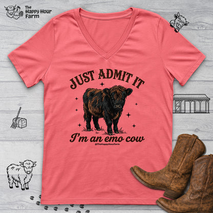 Just Admit It V-Neck Tee