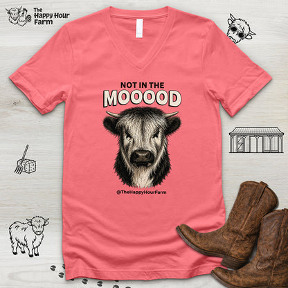 Not In The Mood V-Neck Tee