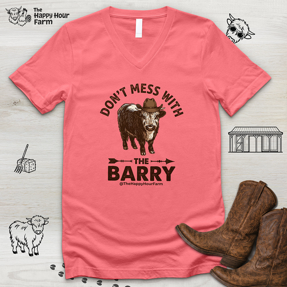 Don't Mess With the Barry V-Neck Tee