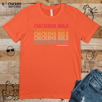 Chickens Rule Unisex Tee