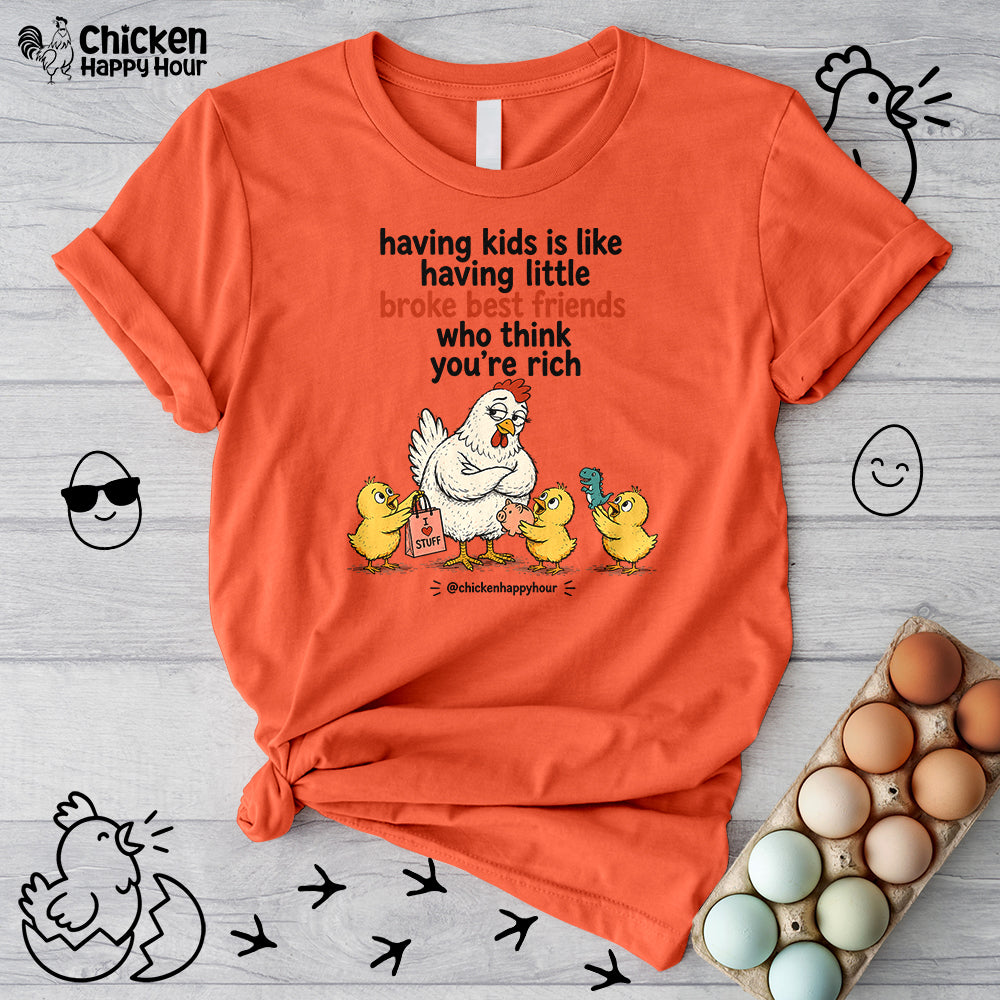 Having Kids Unisex Tee