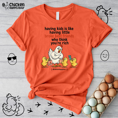 Having Kids Unisex Tee