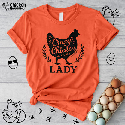 Crazy Chicken Lady Unisex Tee