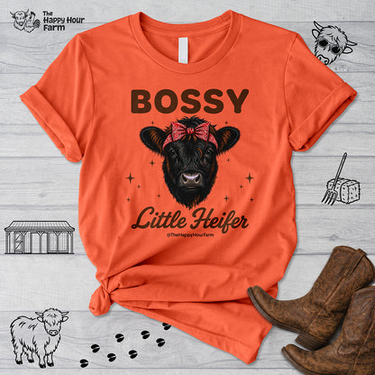 Bossy Little Heifer Unisex Tee