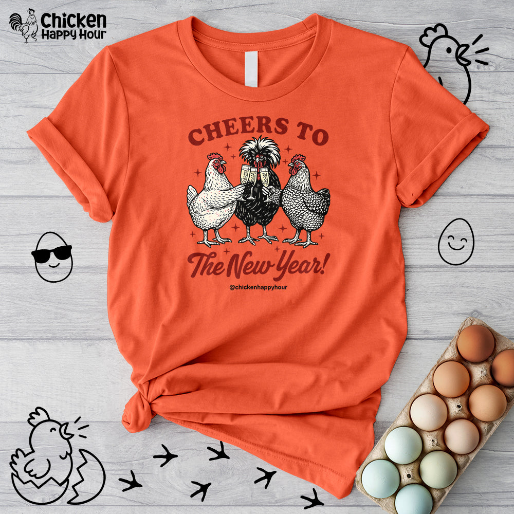 Cheers to The New Year Unisex Tee