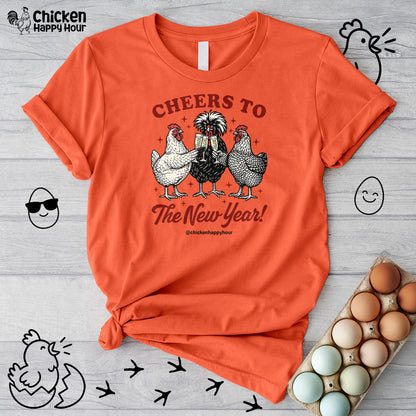 Cheers to The New Year Unisex Tee
