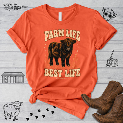 Farm Life Best Life Unisex Tee