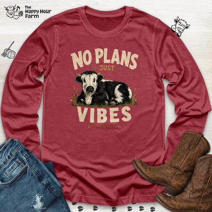 No Plan Just Vibes Long Sleeve