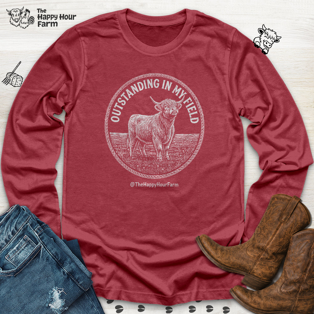 Outstanding In My Field Long Sleeve