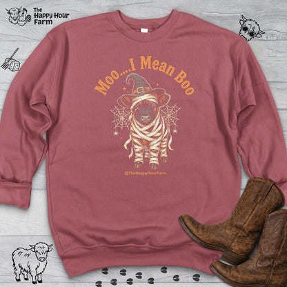 Moo I Mean Boo Sweatshirt