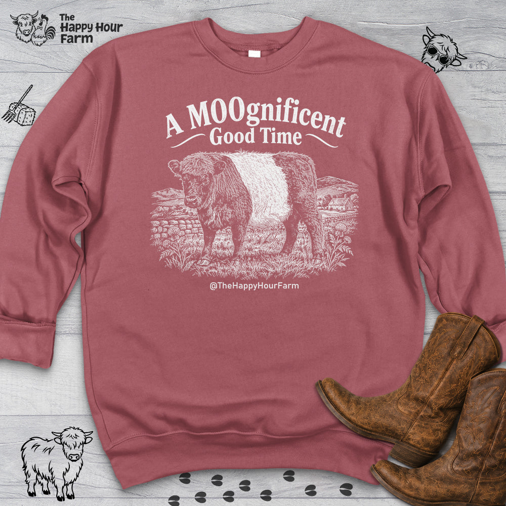 A MOOgnificent Good Time Sweatshirt