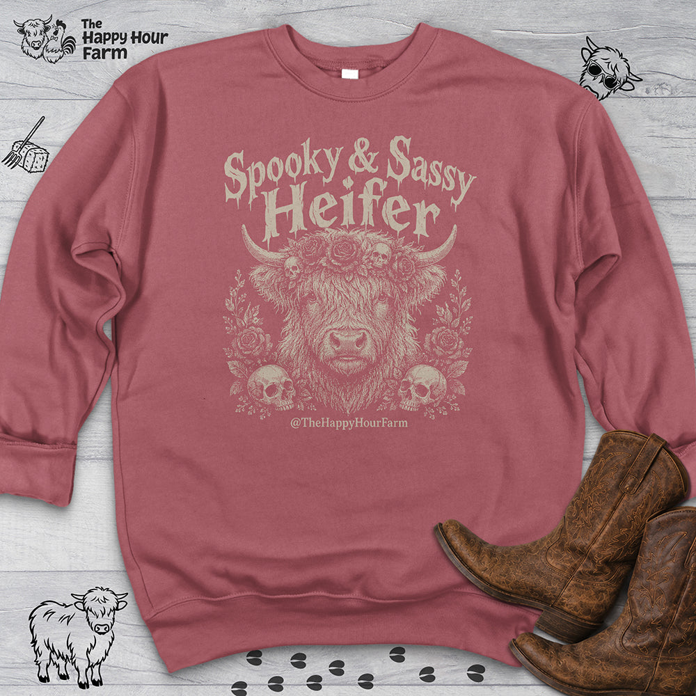 Spooky & Sassy Heifer Sweatshirt