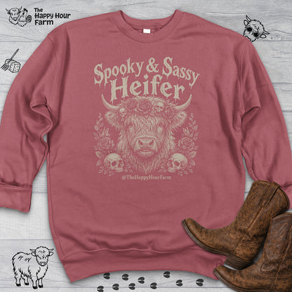Spooky & Sassy Heifer Sweatshirt