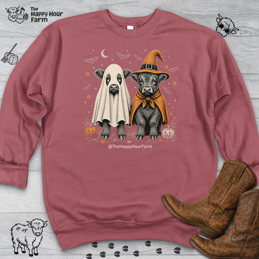 Halloween Cow Sweatshirt