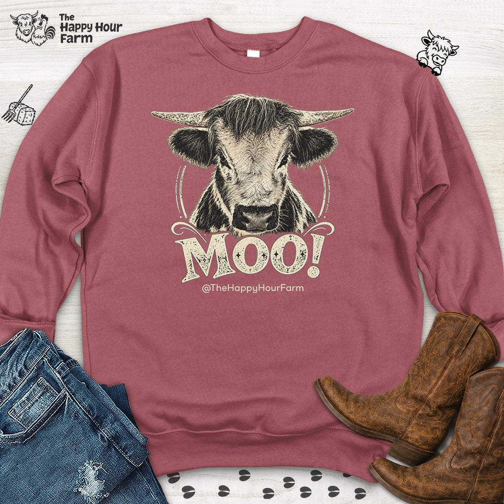Moo! Sweatshirt