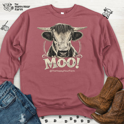 Moo! Sweatshirt