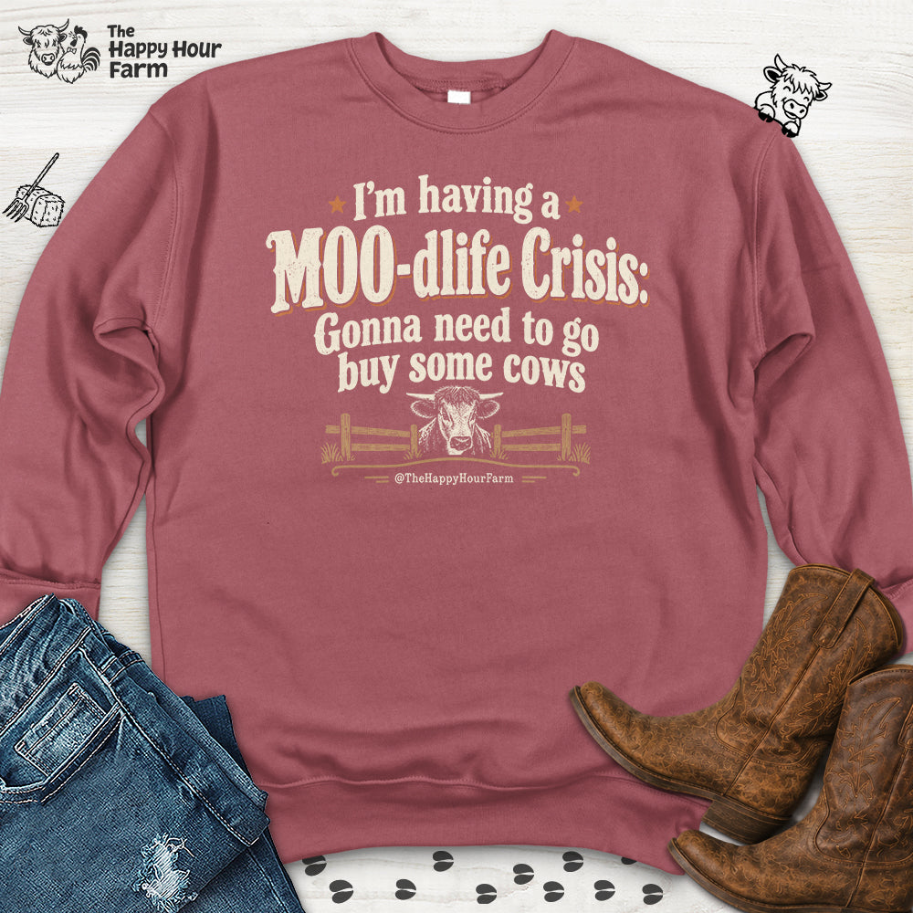 MOO-dlife Crisis Sweatshirt
