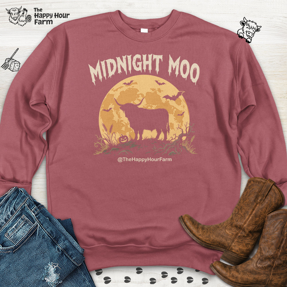 Midnight Moo Sweatshirt
