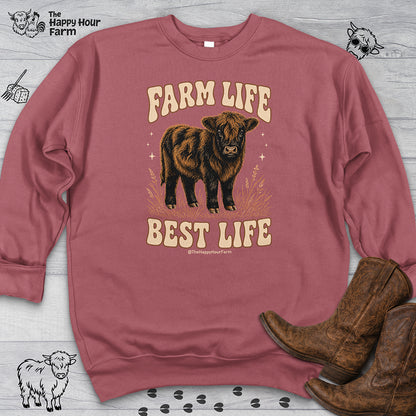 Farm Life Best Life Sweatshirt
