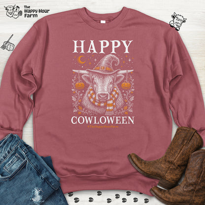 Happy COWloween Sweatshirt