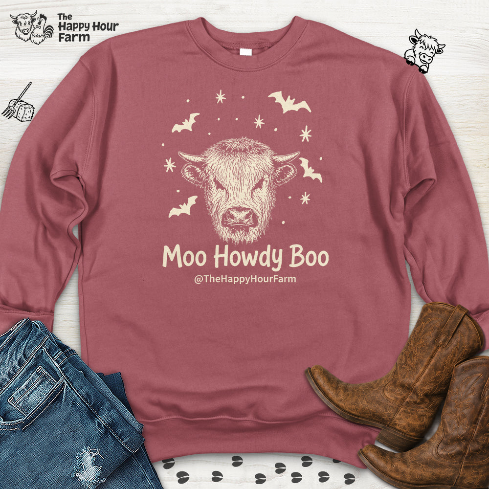 Moo Howdy Boo Sweatshirt