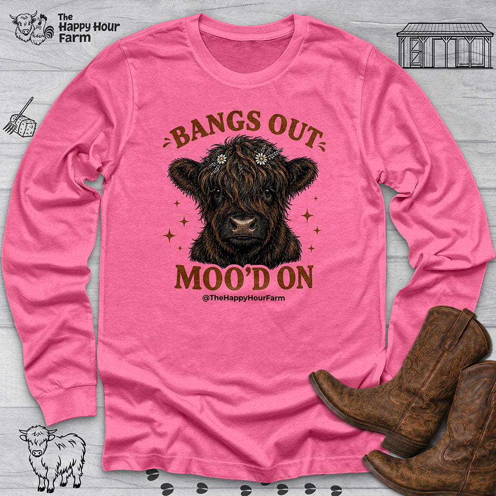 Bangs Out Moo'd On Long Sleeve