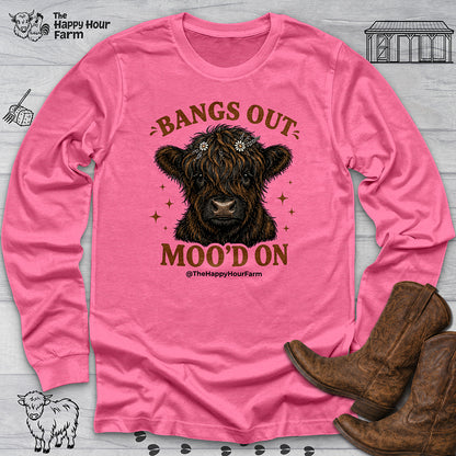 Bangs Out Moo'd On Long Sleeve