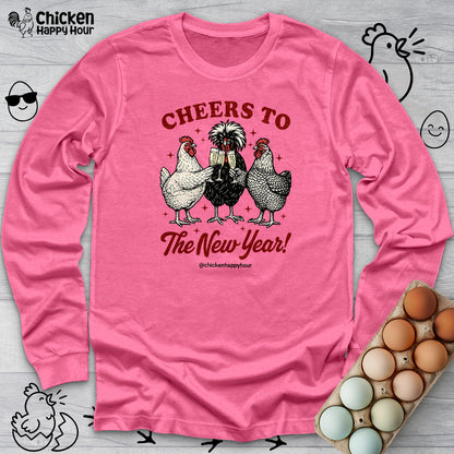 Cheers to The New Year Long Sleeve