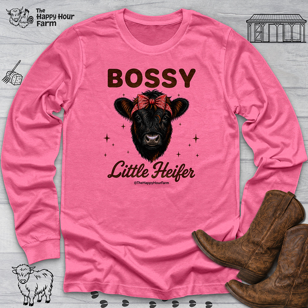 Stay Calm And Moo On Long Sleeve