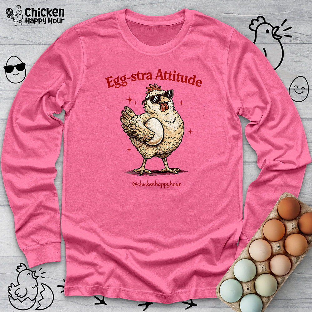 Egg-stra Attitude Long Sleeve