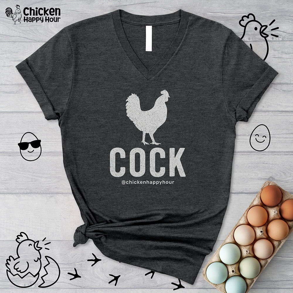 COCK V-Neck Tee