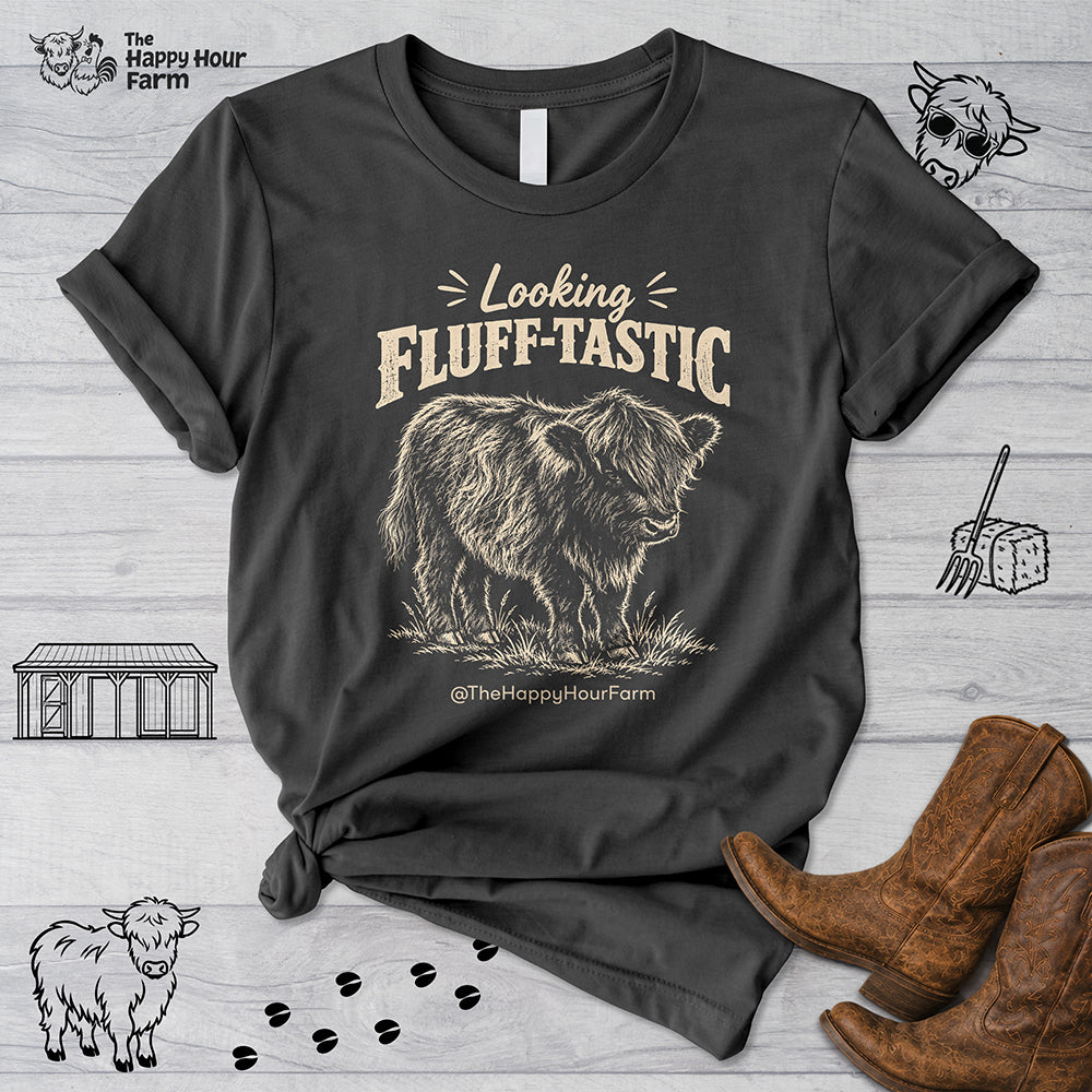 Looking FLUFF-TASTIC Unisex Tee