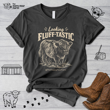Looking FLUFF-TASTIC Unisex Tee