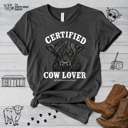 Certified Cow Lover Unisex Tee