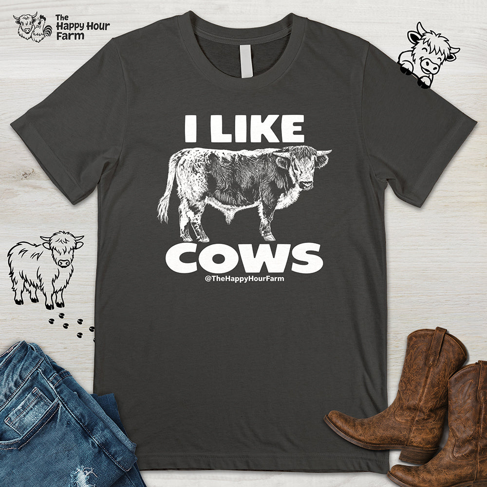 I Like Cows Unisex Tee