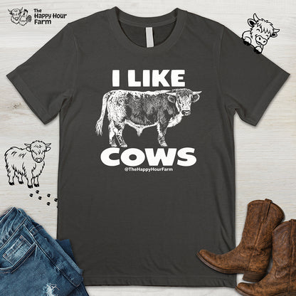 I Like Cows Unisex Tee