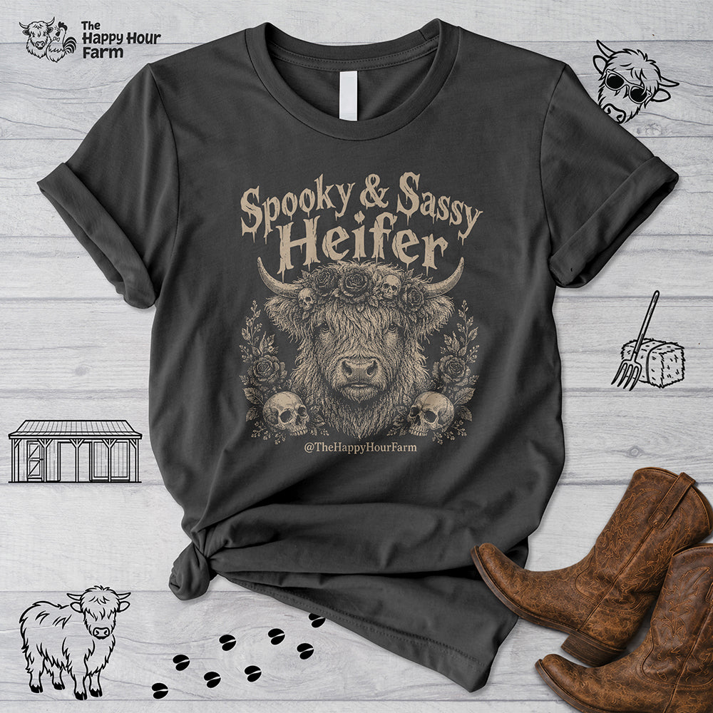 Spooky & Sassy Heifer Unisex Tee