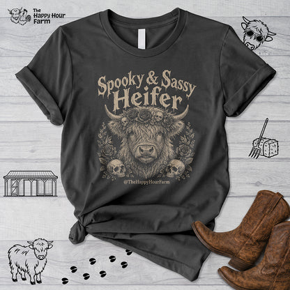 Spooky & Sassy Heifer Unisex Tee