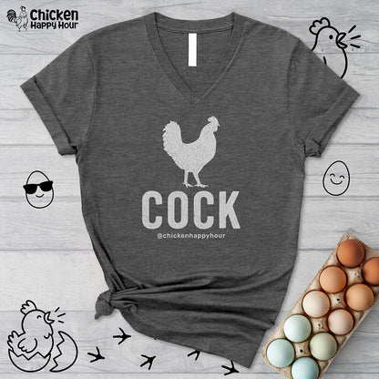 COCK V-Neck Tee