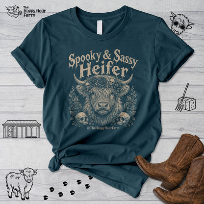 Spooky & Sassy Heifer Unisex Tee