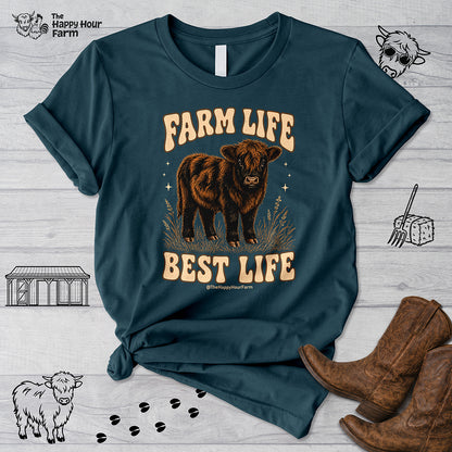 Farm Life Best Life Unisex Tee