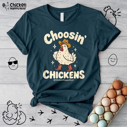 Choosin' CHICKENS Unisex Tee