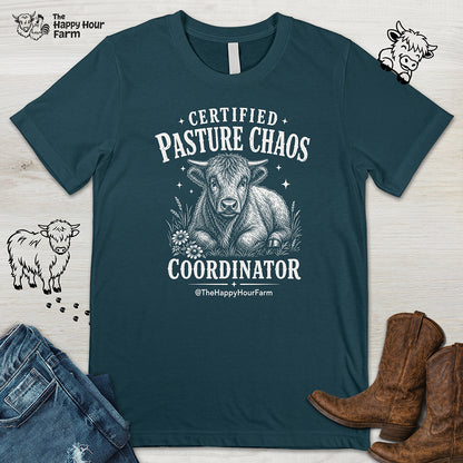 Certified Pasture Chaos Coordinator Unisex Tee