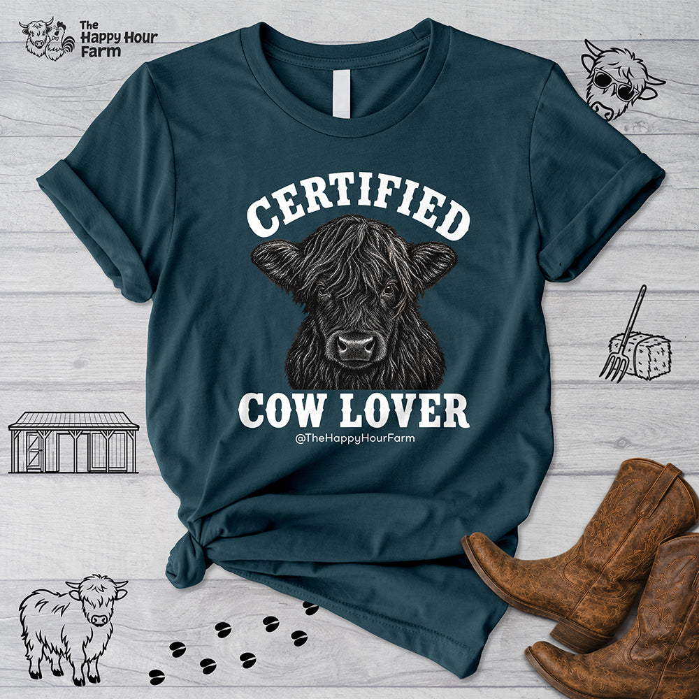 Certified Cow Lover Unisex Tee