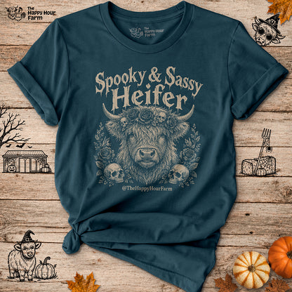 Spooky & Sassy Heifer Unisex Tee