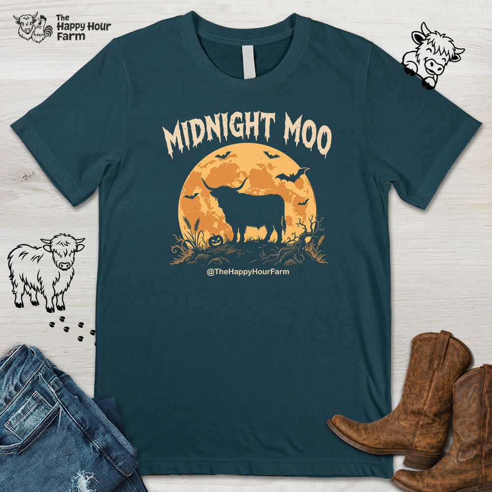 Midnight Moo Unisex Tee