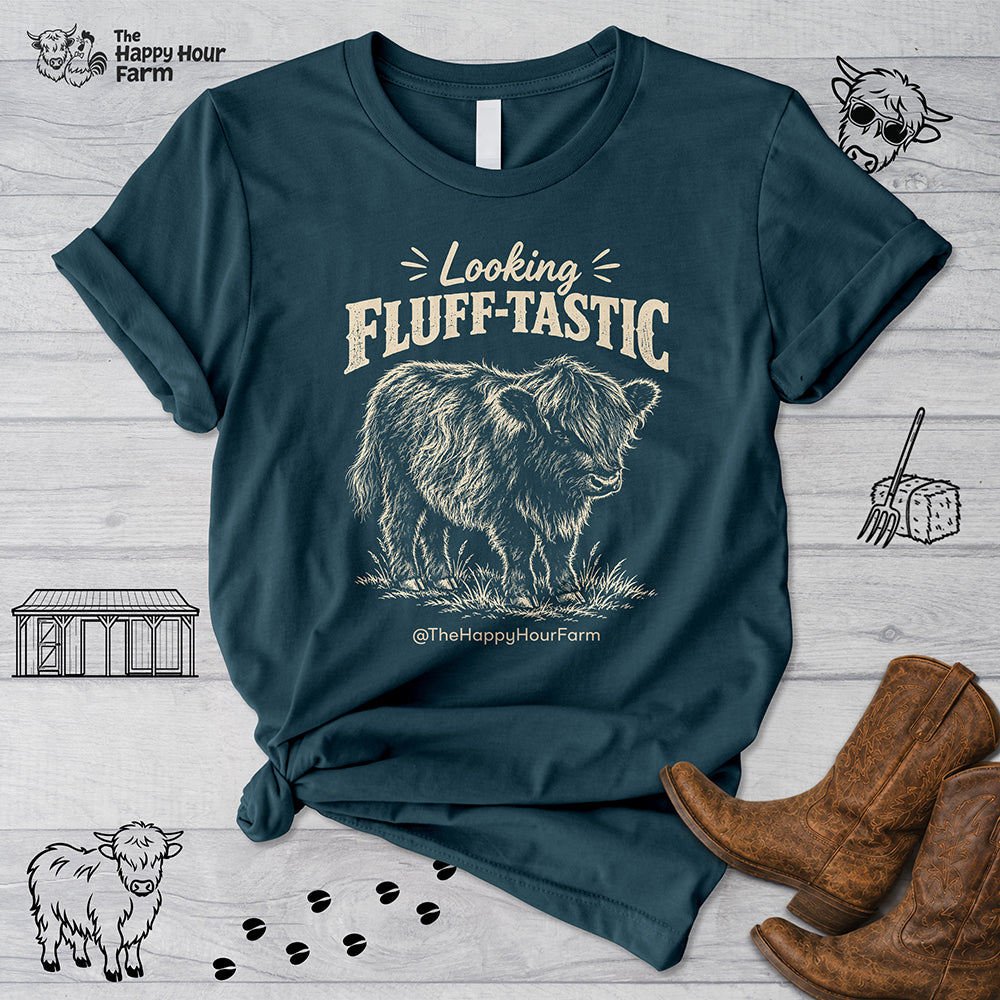 Looking FLUFF-TASTIC Unisex Tee