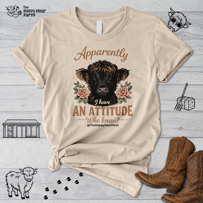Apparently I Have an Attitude 2 Unisex Tee