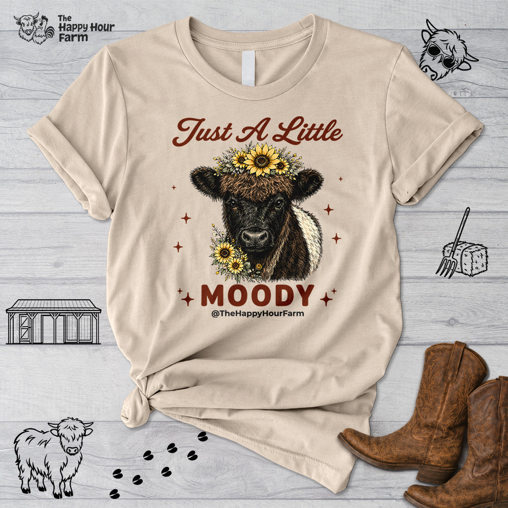 Just a Little Moody 2 Unisex Tee